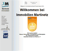 Tablet Screenshot of martinetz.de